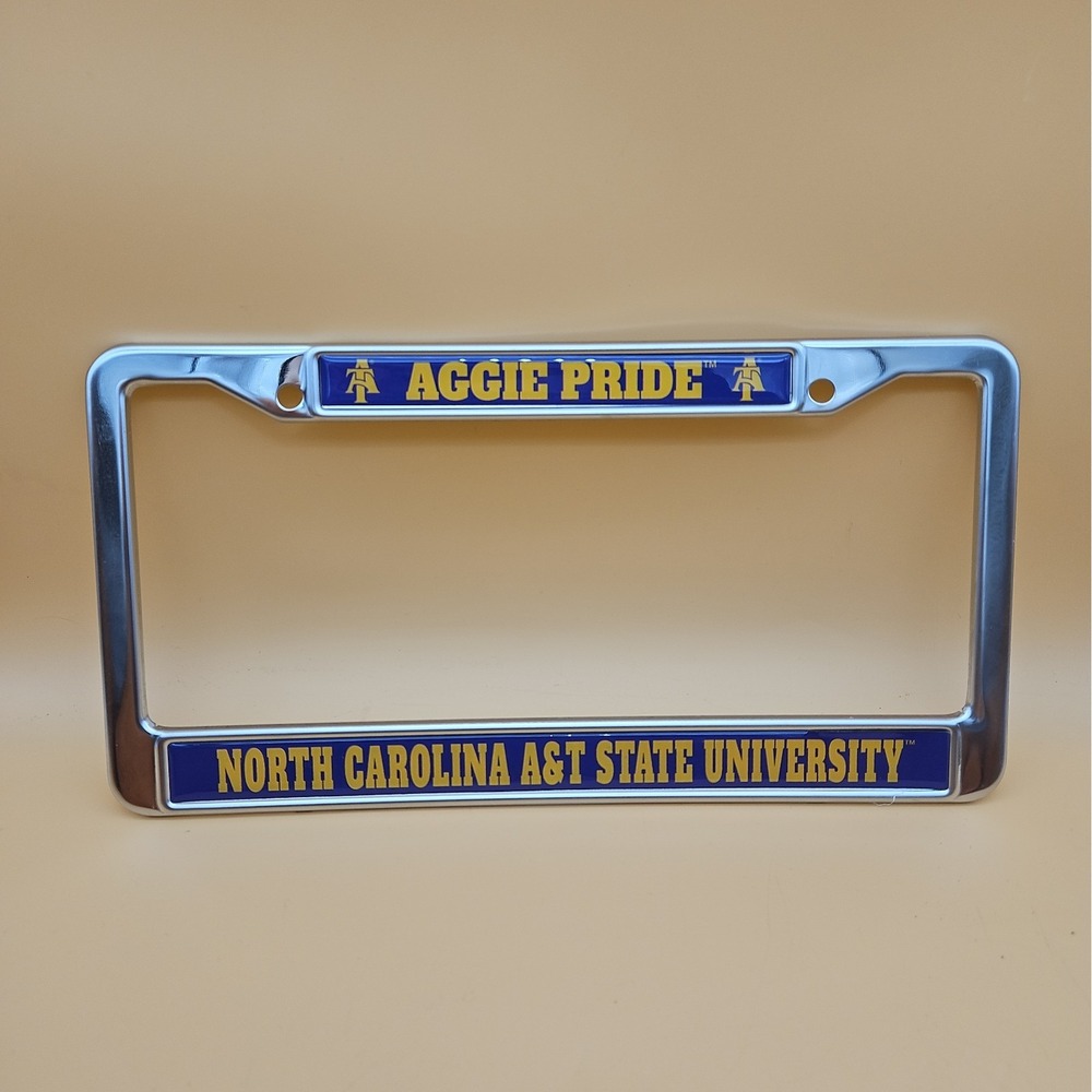 North Carolina A&T State University License Plate Frame Aggie Pride NC A&T